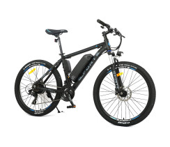 Електровелосипед Forte Galaxy 18"/26", 250 Вт, чорно-синій