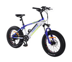 Електровелосипед Forte Rider 14"/20", 350 Вт, синій